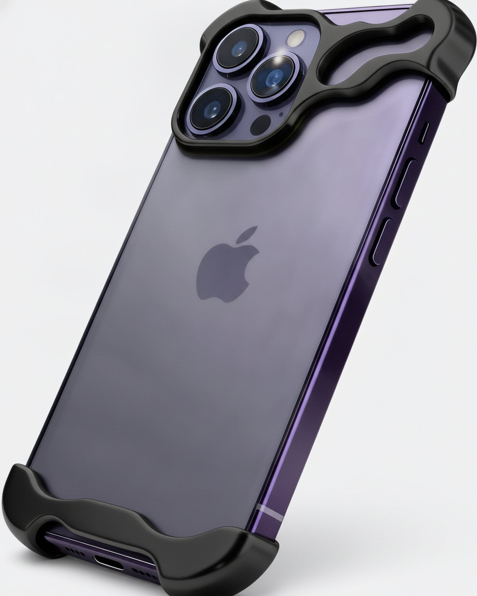 BARE черен протектор на iPhone 14 Pro — гръб